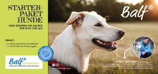 Balf Starter Paket für Hunde/NEU: mit Glanzstoff - Öl von BARFKultur